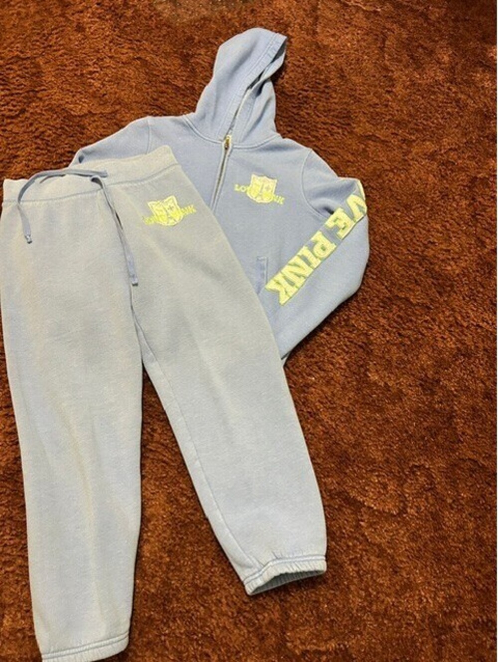 Victorias Secret Pink Vintage Capris Set